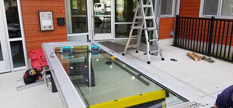 storefront door glass replacement Garden Acres